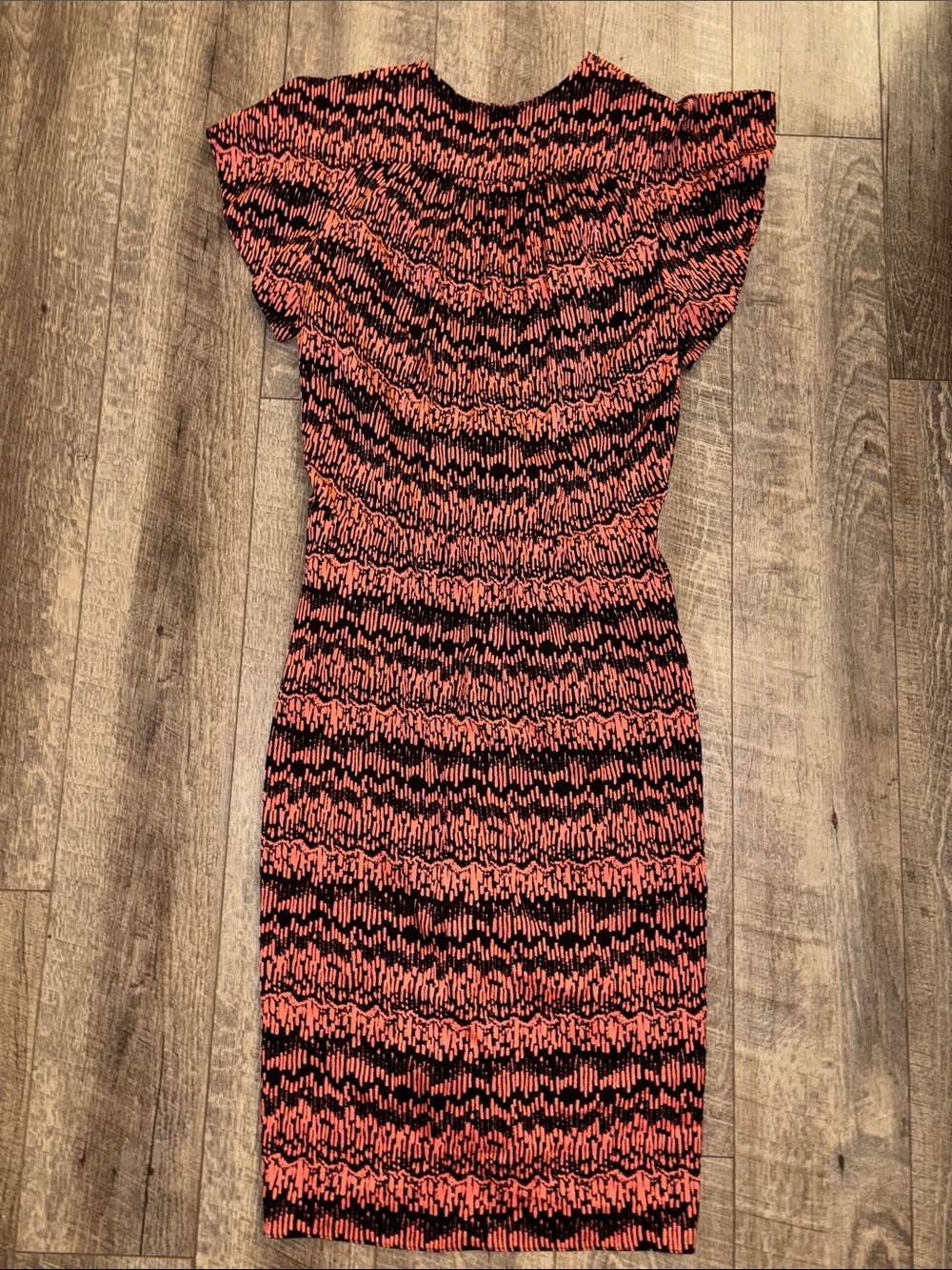 Veronica Beard Silk Faux Wrap Dress - Picture 4 of 5